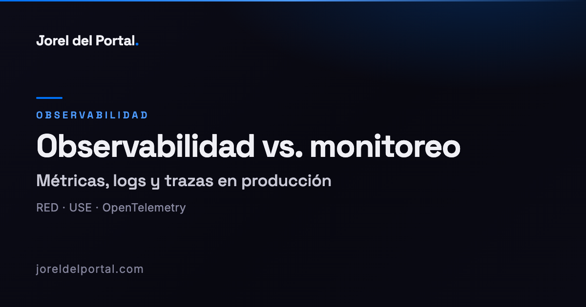 Observabilidad: Más Allá del Monitoreo